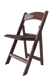 IMG 7434 1756655513 Mahogany Resin Chair with Padded Seat