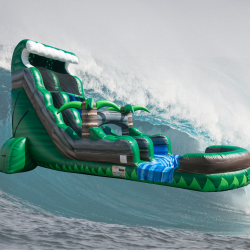 22' Single Emerald Crush Tsunami Slide