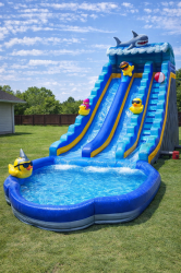 22’ Quack Attack Double Lane w/ XL Pool