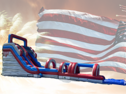 22' Soaring Eagle Double Lane w/ Slip n Slide